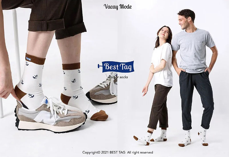 船錨 厚襪款(2種尺寸)